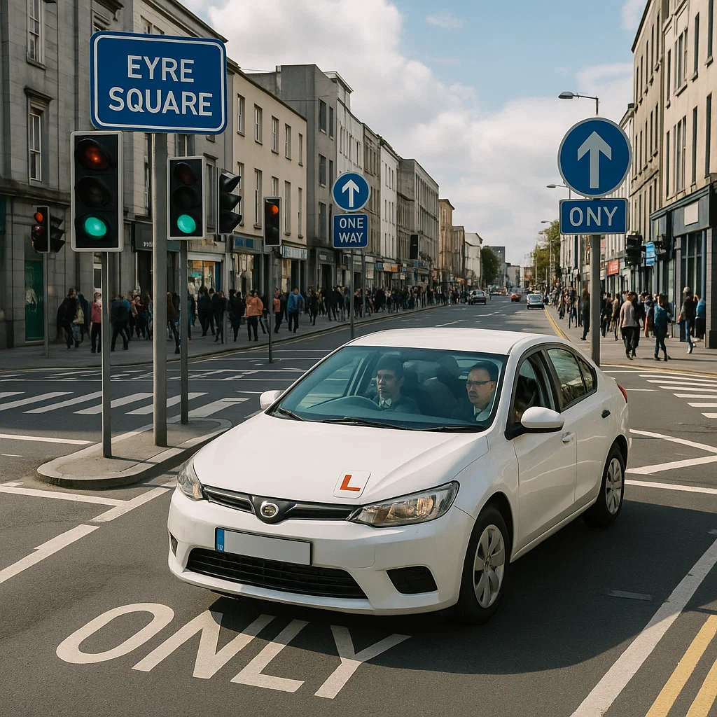 driving test at eyre square