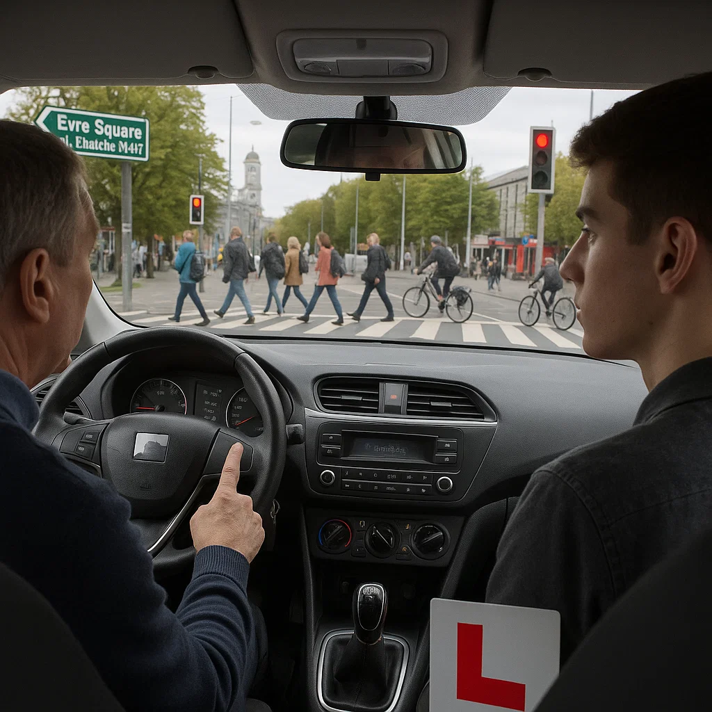 driving tips for eyre square galway