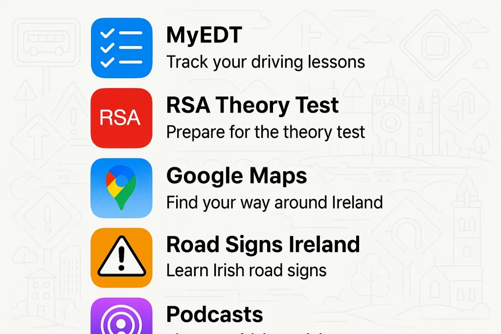 displaying icons of the top apps