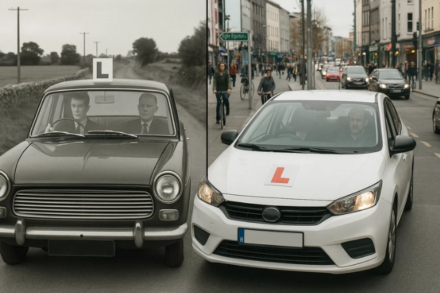 cover photo of irish driving test evalution