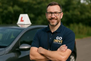 a professional driving instructor from go drive school of motoring