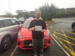 learner got his driving certificate