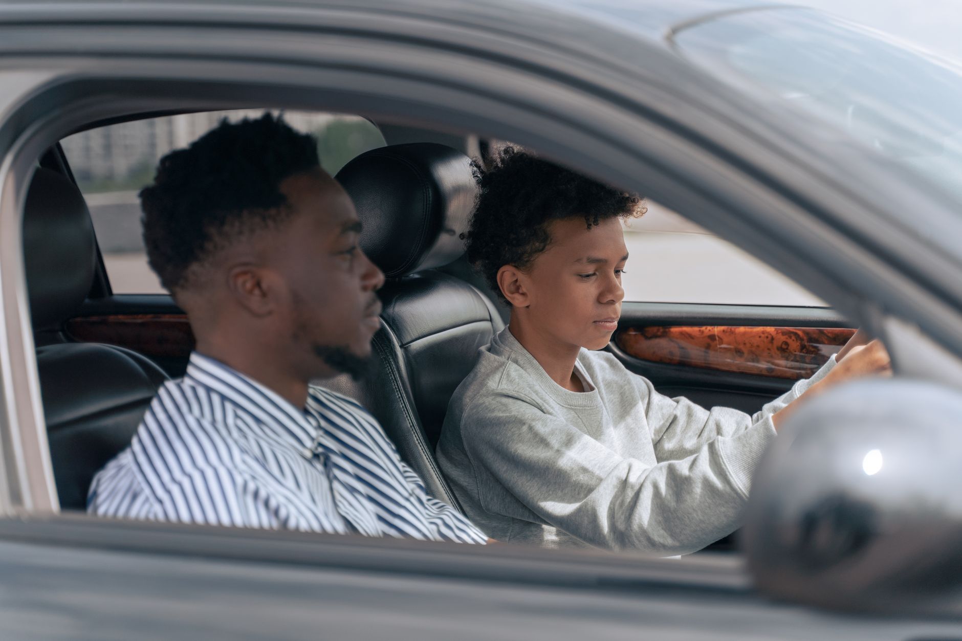 Driving lesson in Newcastle Galway Ireland RSA approved instructor