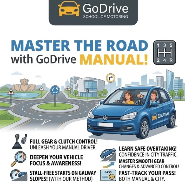 manual driving lessons in galway